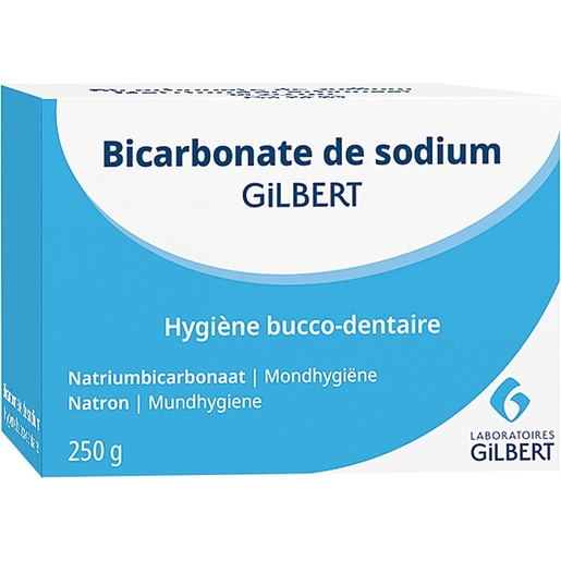 Gilbert Na Bicarbonate Poudre 250g | Blanchiment - Antitaches