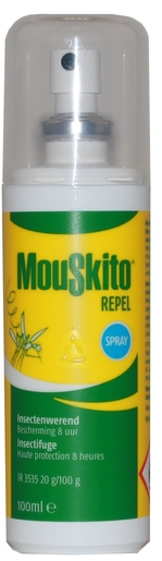 Mouskito Spray 100ml 20% | Antimuggen - Insecten - Insectenwerend middel