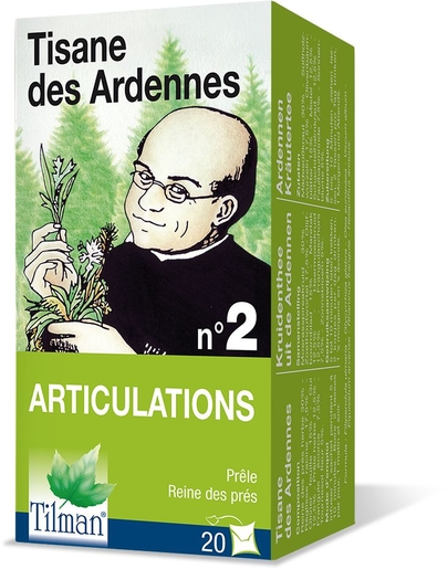 Tisane des Ardennes N2 Articulations 20 Sachets | Articulations - Muscles