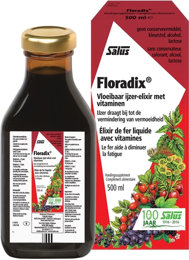 Salus Floradix Elixir 500ml | Conditie - Energie