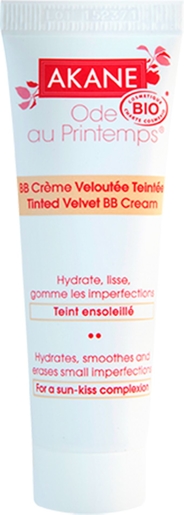 Akane Fluwelige Getinte 3-in-1 BB Crème Bio 30ml | Bioproducten