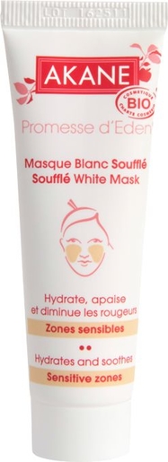 Akane White Mask Soufflé Bio 30ml | Roodheid - Couperose