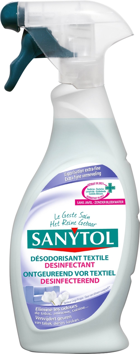 Désinfectant désodorisant textile 500ml, Sanytol