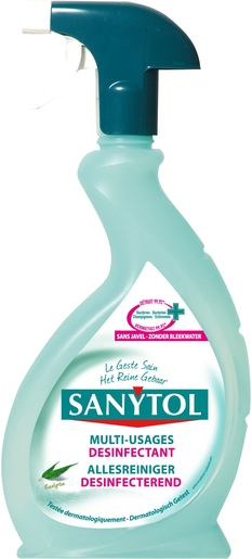 Sanytol Spray Désinfectant Multi-Usages 500ml | Désinfectants