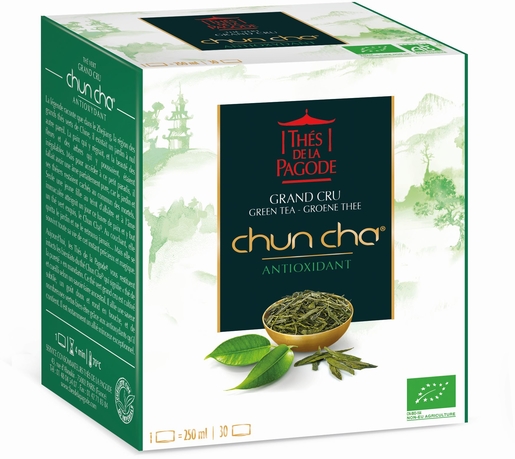 Thés De La Pagode Groene Biothee Grand Cru Chun Cha 30 Theezakjes | Antioxidanten