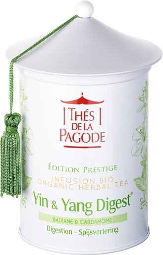 Thés De La Pagode Edition Prestige Infusion Bio Ying &amp; Yang Digest 80g | Digestion - Transit