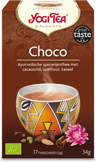 Yogi Tea Infusion Choco Bio 17 Sachets | Réconfort