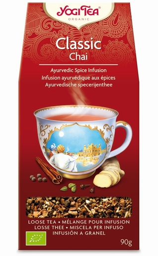 Yogi Tea Mélange Pour Infusion Classic Chai Bio 90g | Forme - Tonus