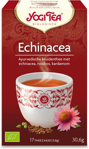 Yogi Tea Infusion Echinacée Bio 17 Sachets | Défenses naturelles