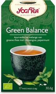 Yogi Tea Infusion Equilibre Du Thé Vert Bio 17 Sachets