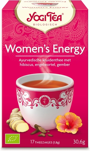 Yogi Tea Infusion Energie Féminine Bio 17 Sachets | Thés, tisanes et infusions