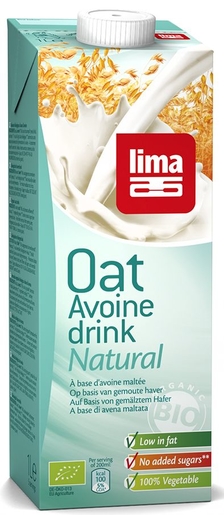 Lima Oat Drink Natural Bio 1l | Produits diététiques