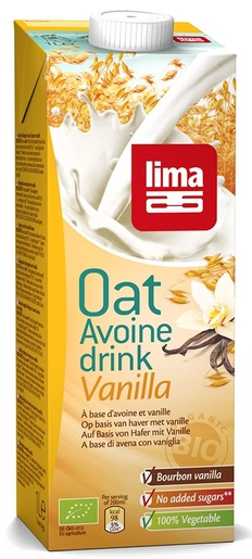 Lima Oat Drink Vanille Bio 1l | Produits diététiques