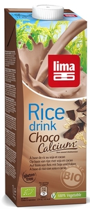 Lima Rice Drink Choco Calcium Bio 1l