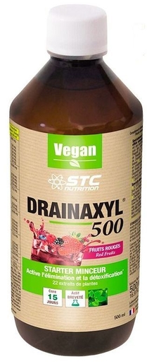 Drainaxyl 500 Fruits Rouge 500ml | Dépuratif - Détoxifiant