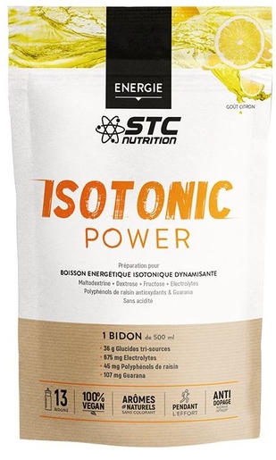 Isotonic Power Citron 525gr | Forme - Energie