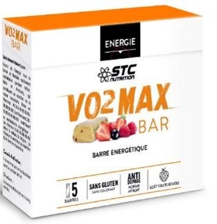 VO2 Max Bar Fruits Rouges 5x45gr | Performance