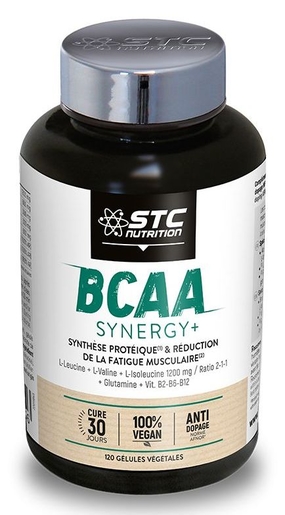 STC Nutrition Bcaa Synergy+ 120 Gélules | Sport