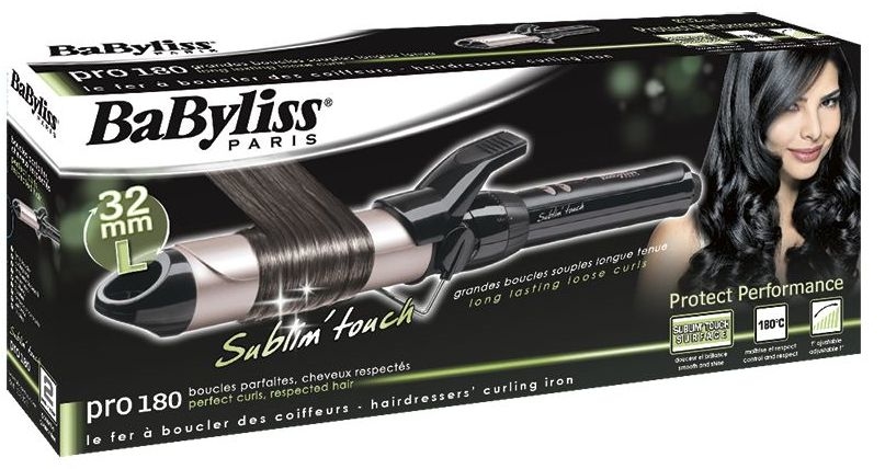 zelf atmosfeer Verbanning Babyliss Pro 180 Large Sublim Touch Krultang (C332e) | Klein materiaal