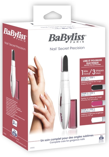Babyliss Nail&#039; Secret Precision (H751e) | Mains Hydratation et Beauté