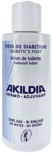 Akileine Akildia Lotion Pieds Diabétiques 200ml | Echauffement - Transpiration