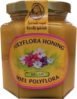 Melapi Polyflorahoning Zacht 500 gr | Honing
