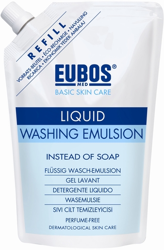 Eubos Savon Liquide Bleu Sans Parfum Recharge 400ml | Bain - Douche