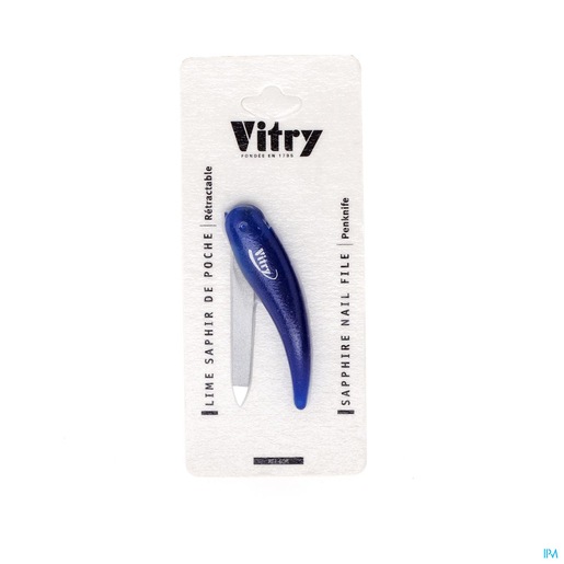 Vitry Classic Vijl Saffier Inklapbaar Zakmodel 1060r | Manicure / Pedicure