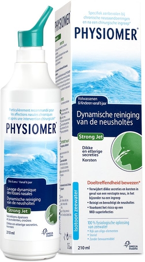 Physiomer Strong Jet Spray Nasal 210ml | Nettoyage du nez