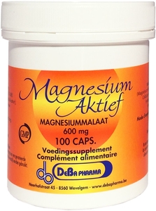 Magnésium Actif 100 Capsules x600mg Deba Pharma