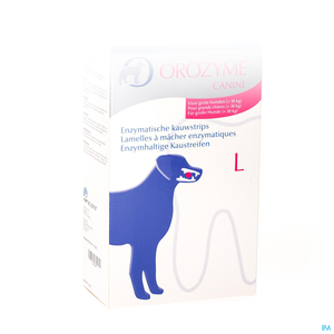 Orozyme Canine L Lamelle Enzym.chien &gt;30kg 141g
