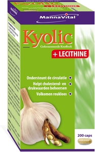 Mannavital Kyolic + Lecithine 200 Capsules