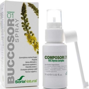 Soria Composor Buccosor Spray Gorge Avec Propolis 30ml