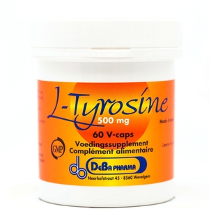 L-Tyrosine 500mg 60 Capsules Deba Pharma