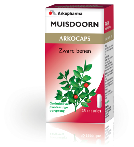 Arkocaps Muisdoorn 45 Plantaardige Capsules | Zware benen