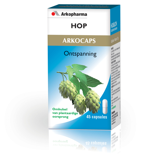Arkocaps Hop 45 Plantaardige Capsules | Nachtrust