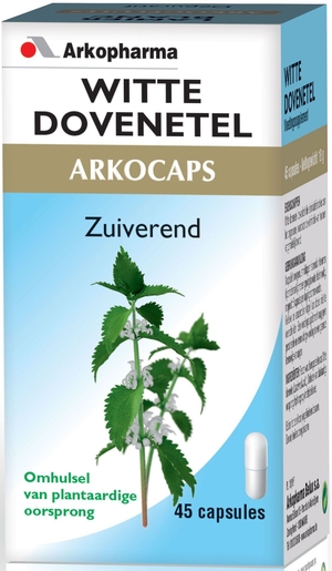 Arkocaps Witte Dovenetel 45 Plantaardige Capsules | Zuiverend - Ontgiftend