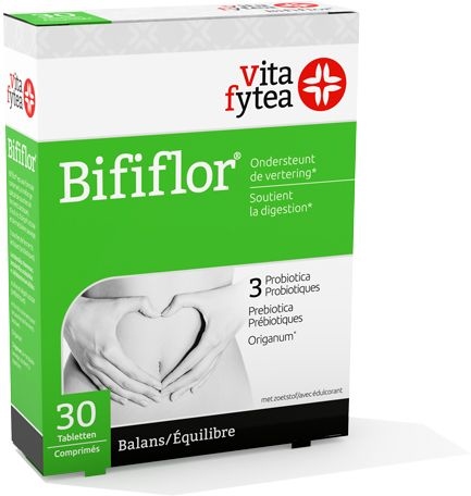 VitaFytea Bififlor 30 Comprimés | Probiotiques - Prébiotiques