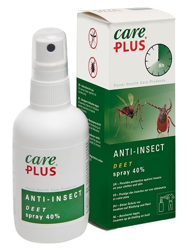 Care Plus Spray 40% Anti-Insecten 60ml (met DEET) | Antimuggen - Insecten - Insectenwerend middel