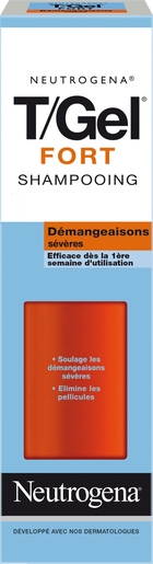Neutrogena T/Gel Fort Démangeaisons Intenses 250 ml | Antipelliculaire