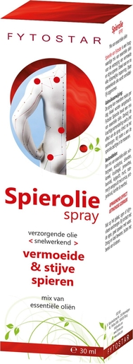 Fytostar Spierolie spray 30ml | Spieren - Gewrichten - Spierpijn