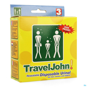 Travel John Urinal 3x800ml