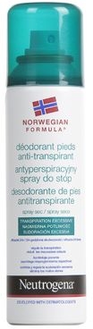 Neutrogena Deo Anti-Transparant Voeten 150ml | Klassieke deodoranten