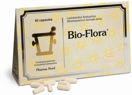 Bio-Flora 60 Capsules | Probiotica - Prebiotica