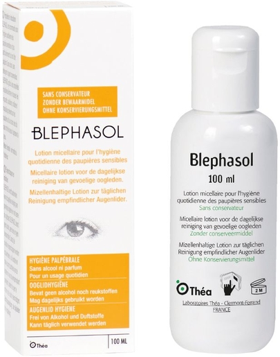 Blephasol Lotion Nettoyante Stérile Pour Paupieres 100ml | Soins et bains oculaires