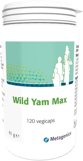 Wild Yam Max 120 Capsules | Conditie - Energie