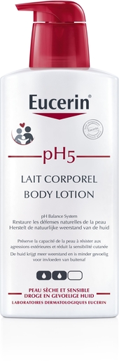 Eucerin pH5 Peau Sensible Lait Corporel 400ml | Hydratation - Nutrition