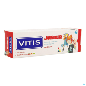 Vitis Junior Dentifrice Tutti Frutti 75ml