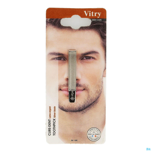 Vitry Classic Cure Dents Lame Argentee 1040