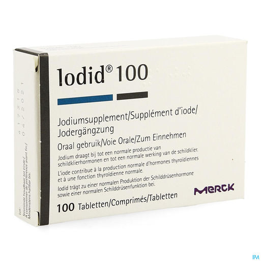 Iodid 100µg 100 Comprimés | Iode